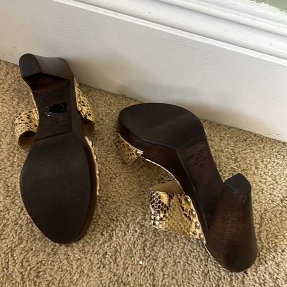 Jimmy choo wooden heels - Picture 4 of 6